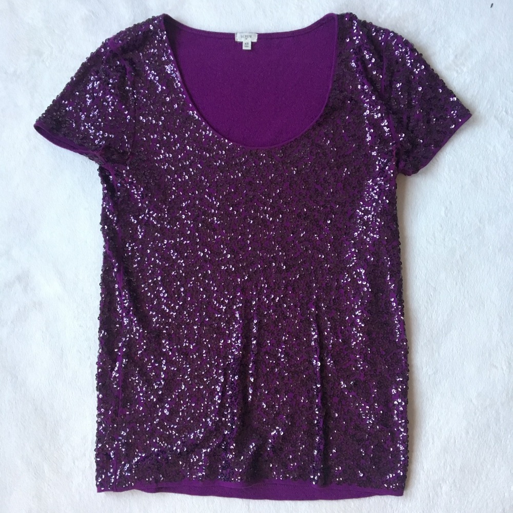 JCrew Sequin Shirt